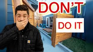 DON'T build a shipping container home until you WATCH this FIRST!