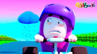 Oddbods | NEW | NEWT'S TINY BUT ANNOYING RAIN CLOUD | Full EPISODE | Funny Cartoons For Kids