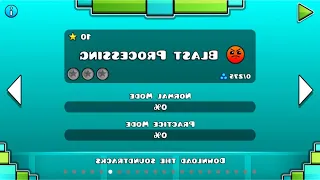 Geometry Dash Blast Processing But I Beat It Backwards