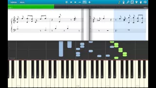 RENESMEE'S LULLABY (Twilight Breaking Dawn) [piano tutorial+sheet music by "genper2009"]