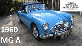 1960 MG A 1600, a perfect British Roadster to tour the World