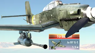 JU-87 with 37MM GUN POD