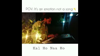 kal Ho Na Ho piano cover