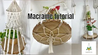 Is this a pattern you want to see? #macramepatterns #planthanger #macrametutorial #macrame #shorts