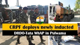 #breakingnews CRPF deploys newly inducted DRDO WhAP at Pulwama