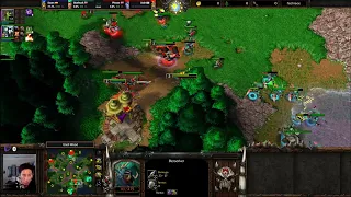 Scars (Orc) Starbuck (HU) vs So.in (Orc) Please (NE) - WarCraft 3 - 2v2 -  WC3438