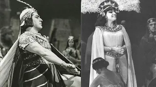 Elena Obraztsova & Zurab Andjaparidze sing "Gia i sacerdoti adunansi", Bolshoi, 1968