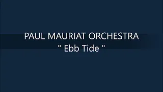 PAUL MAURIAT ORCHESTRA   Ebb Tide