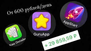 GuruApp, AppStart / ФИШКИ / ЛАЙФХАКИ - ЗАРАБОТОК НА СКАЧИВАНИИ ПРИЛОЖЕНИЙ