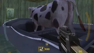 GoldenEye: Rogue Agent Secret Cow Easter Egg