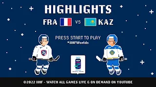 Highlights | France vs. Kazakhstan | 2022 #IIHFWorlds