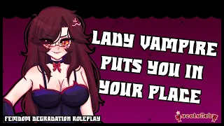 Lewd Vampire Mistress Forces You to SUBMIT | Femdom Roleplay x Listener | ASMR [F4M]