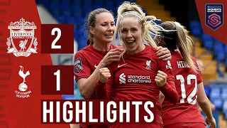 HIGHLIGHTS: Liverpool Women 2-1 Tottenham | Koivisto & Kearns seal big win for Reds