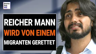 Rassist wird kranken Vater los, aber fürsorglicher Migrant stoppt ihn | @DramatizeMeDeutsch