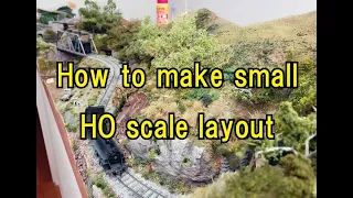 How to make small HO scale layout