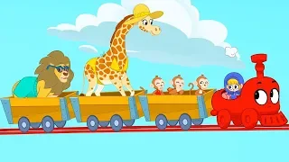 Der Tier-Zug | +Mehr Episoden | Karikatur für Kinder | Kinderlieder | Mila und Morphle auf Deutsch
