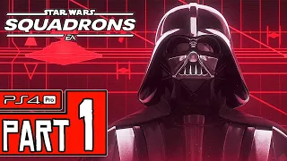 STAR WARS: Squadrons Walkthrough PART 1 (PS4 Pro) No Commentary @ 1440p (60ᶠᵖˢ) ✔