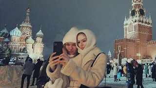 🇷🇺 Moscow Winter Walk. Red Square. GUM Fair. Merry Christmas. Happy New Year Preparation 2023