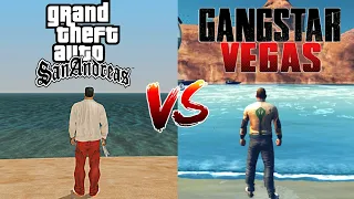 GTA San Andreas VS Gangstar Vegas | COMPARISON (in depth) 2020
