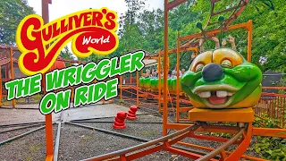 The Wriggler Coaster On Ride POV at Gulliver's World (Oct 2023) [4K]