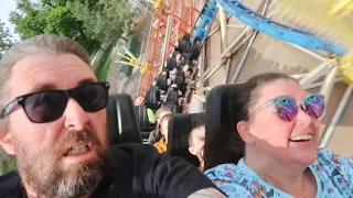 My First Time At Lagoon Amusement Park in Farmington Utah - Riding Some Roller Coasters & Dark Rides