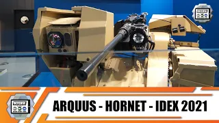 IDEX 2021 ARQUUS from France launches new division to market Hornet Remote-Controlled Weapon Systems