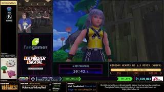 Kingdom Hearts HD 1.5 ReMix (KH1FM) en 2:45:37 (Any% (Level 1 Proud Mode)) [SGDQ18]