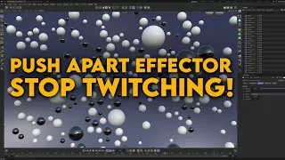 Perfect Animated Spread. No Popping: Cinema 4D Tutorial