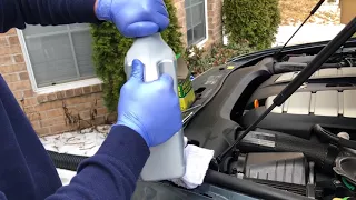 Touareg V10 fuel filter change