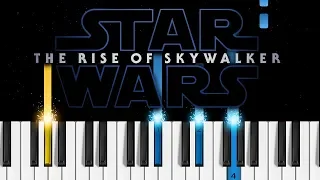 Star Wars: The Rise of Skywalker - Final Trailer - Piano Tutorial