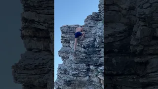 Cliff jump - Mogren Beach, Montenegro