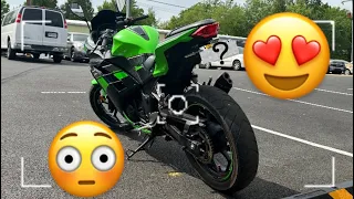 DAY IN MY LIFE AS A RIDER AND A BARBER😱 | Kawasaki Ninja 😍 | Taking Delivery Of my ....