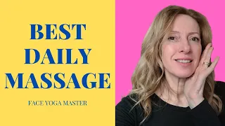 Top Morning Face Massage Routine For Lymphatic Drainage - Follow Along