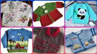 Stunning And Elegant New Hand Knitting Baby Cardigans Designs Ideas 💖