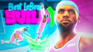 NBA2K22 MOBILE “PRIME” LEBRON JAMES BUILD Is UNSTOPPABLE😱🔥/UNLIMITED VC AND ALL HOF BADGES🎖‼️💜