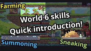 World 6 skills quick look atthe new world in IdleOn! Dont get stuck at summoning!