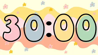 30 Minute Groovy Themed Timer