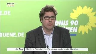 Parlamentswahl in der Ukraine: Michael Kellner zum Wahlergebnis am 27.10.2014