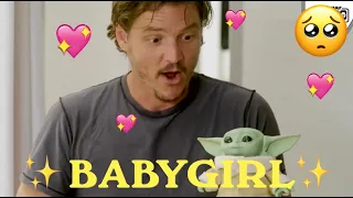 pedro pascal being ✨BABYGIRL✨ for 3 min straight