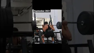 Squat Transformation 65kg - 120kg (1 year)