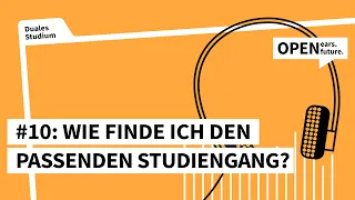 Podcast #10 - Wie finde ich den passenden Studiengang für mich?