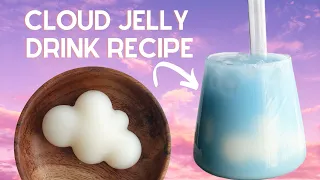 almond jelly cloud drink EASY recipe | 5 Ingredients