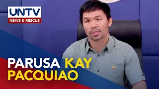 Sen. Pacquiao, maaaring parusahan ng PDP-Laban sa kritisismo kay Pangulong Duterte — Sec. Cusi