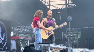 Daughtry with daughter - Waiting for Superman ,  Hollywood Casino, Grantville, PA, USA 06/01/2024