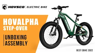 HovAlpha Step-Over Ebike Unboxing & Assembly | Hovsco Tutorial