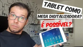 Como usar seu tablet para escrever na tela do computador!