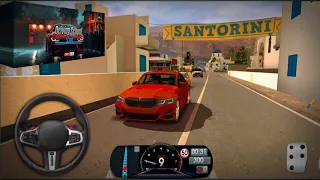 Driving school simulator - New Ovilex Android iOS car games | Level 1 to 4 covered in Santorini |
