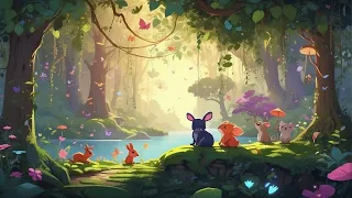 Enchanted Forest Melodies: Lofi Ambient Tunes for Tranquil Vibes