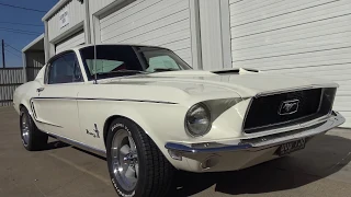 1968 Ford Mustang Fastback in 4K [Road Test, turn up your speakers] 68 Mustang Samspace81 vlog