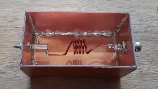 2m VHF Helical Notch Filter. -32dB Down. Ham Radio. Amateur Radio.